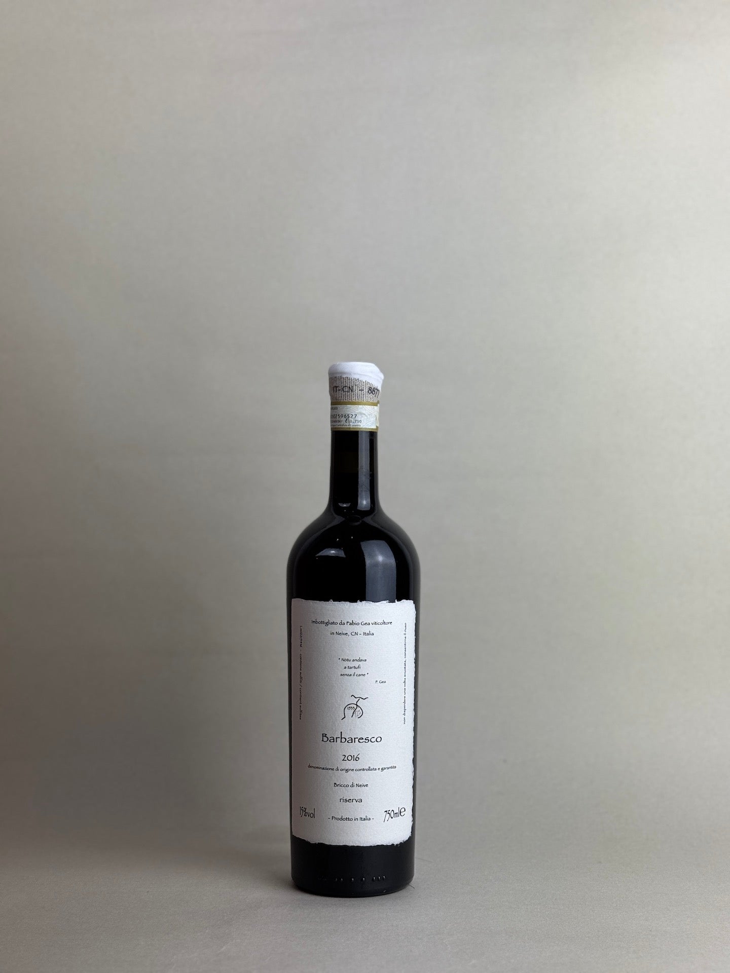 Fabio Gea - Notu Andava a Tartufi Senza Il Cane - Barbaresco DOCG 2012