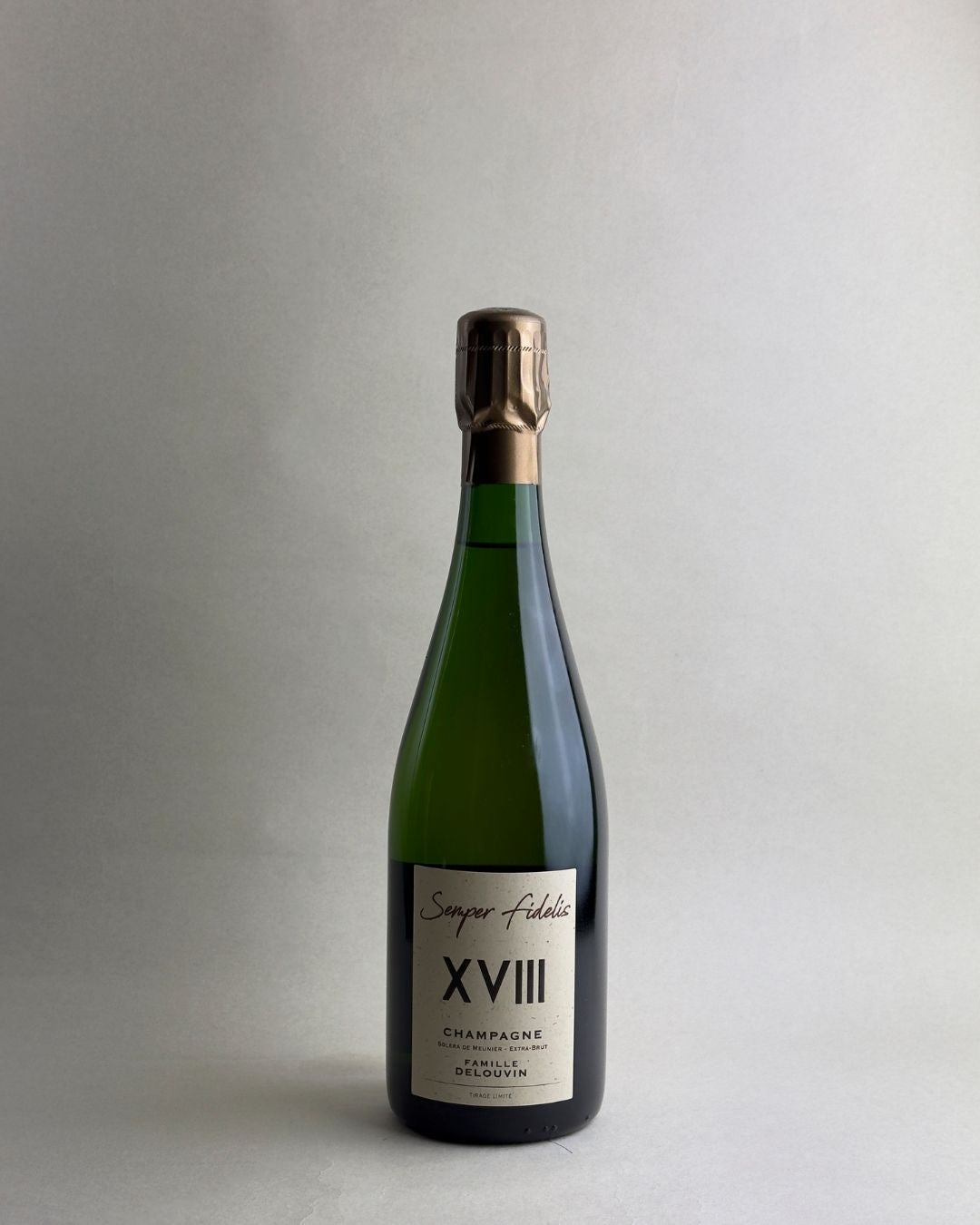 Famille Delouvin Semper Fidelis XVIII Extra Brut Champagne, 0.75 litre bottle